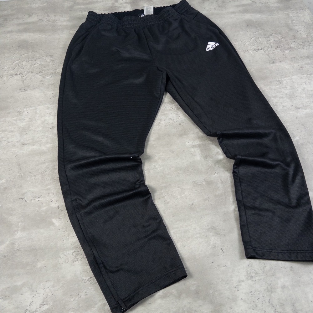 modern adidas track pants straight leg black mens xl